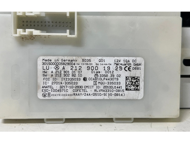 Рулевая рейка  Блок управления без ключа A2129001929, A2129028210   Mercedes-Benz E W212 2009 - 2016 года