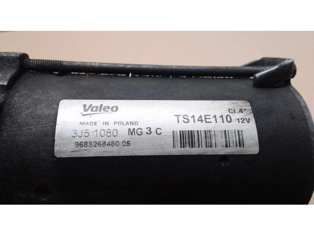 Стартер 9688268480, 3J51080MG3C Peugeot Partner