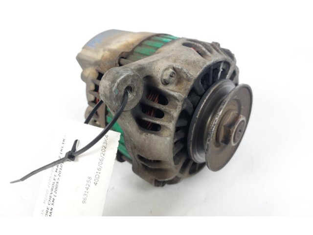 Генератор 96314258, 96314258   Chevrolet Matiz      