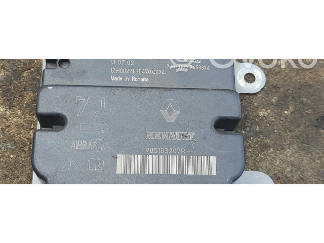 Блок подушек безопасности 985103207R Dacia Logan II