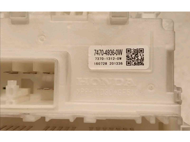 Pojistková skříňka 38200TARG11 Honda Jazz 2017