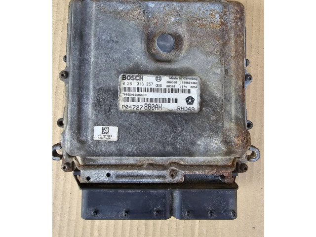 Řídící jednotka 0281013357, 0281013357 Chrysler Grand Voyager V 2009