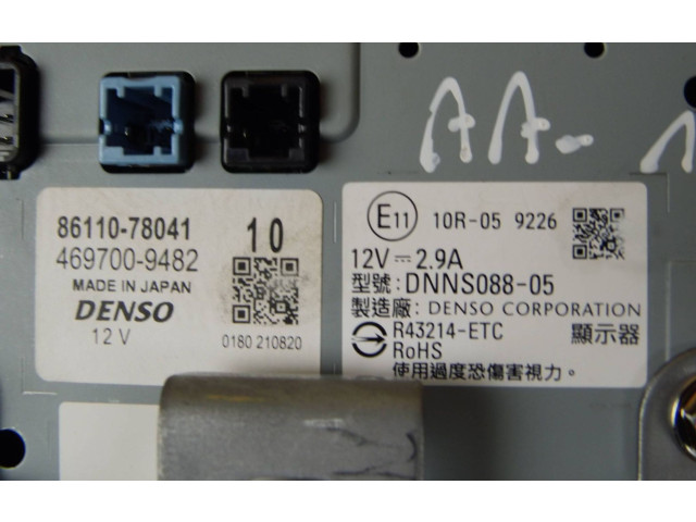 Дисплей 8611078041 Lexus NX