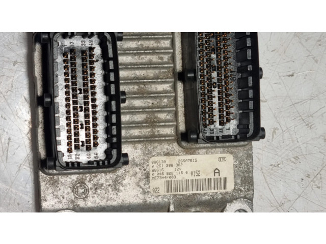 Řídící jednotka 0261206982, ME73H4F003   Fiat Punto (188) 2003