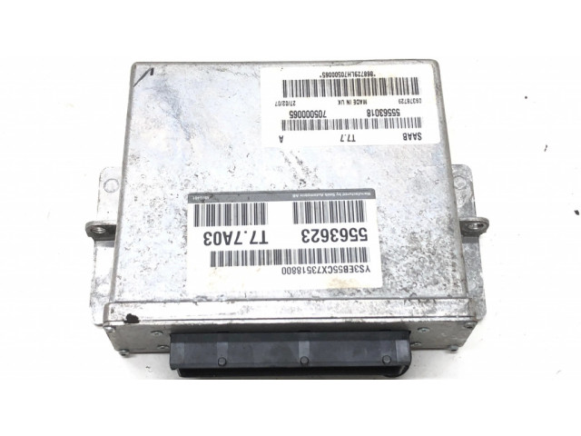 Блок управления двигателя 55563018, 705000065 Saab 9-5