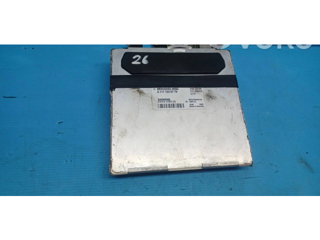 Řídící jednotka A1111530779, 5WK90389 Mercedes-Benz CLK A208 C208 2000