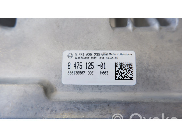 Řídící jednotka 0281035230, 8475125 BMW X1 F48 F49 2018