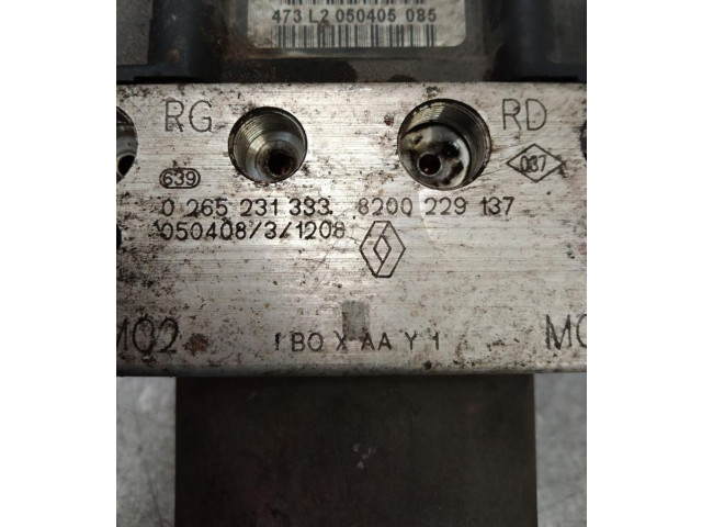 Блок АБС 8200229137 Renault Clio II 2001 - 2005 года