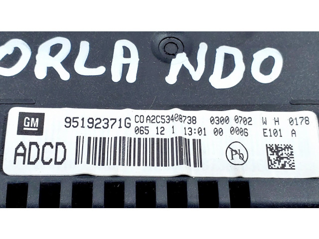 Дисплей    95192371G   Chevrolet Orlando