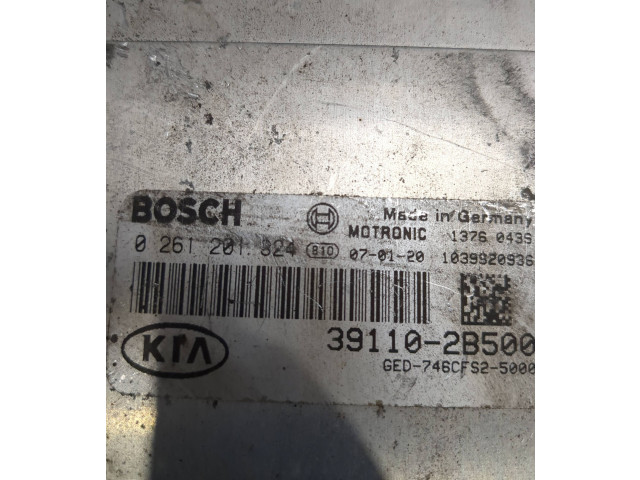 Блок управления двигателя 0261201324, 391102B500 KIA Ceed