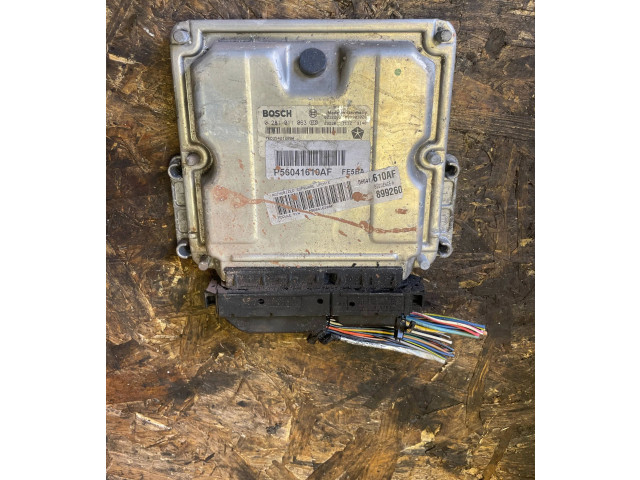 Блок управления двигателя P56041610AF, 0281011063   Jeep Cherokee