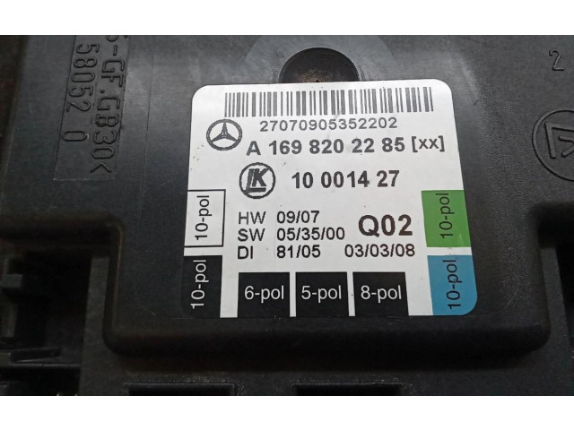 Блок управления A1698202285, A1698202285   Mercedes-Benz A W169