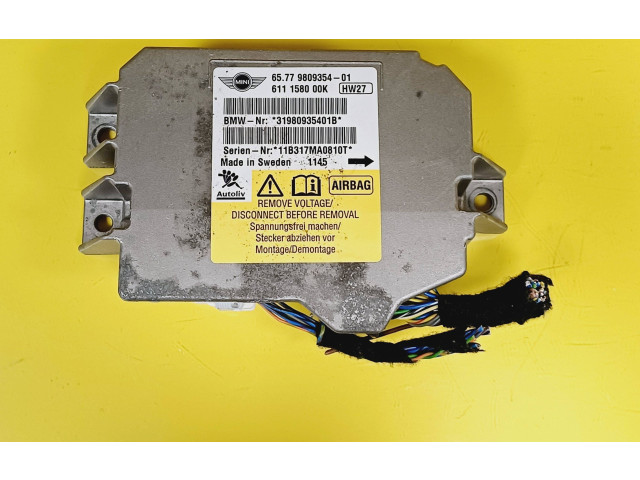 Блок подушек безопасности 611158000K Mini Cooper Countryman R60