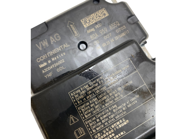 Блок подушек безопасности 80A959655Q   Audi Q5 SQ5