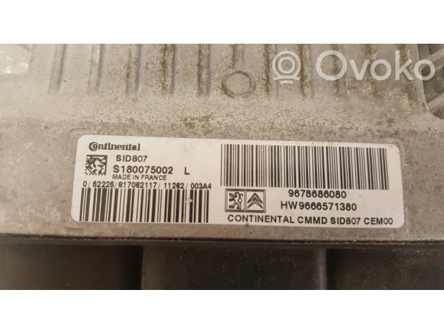 Řídící jednotka 9678686080, S180075002L Citroen DS3 2012