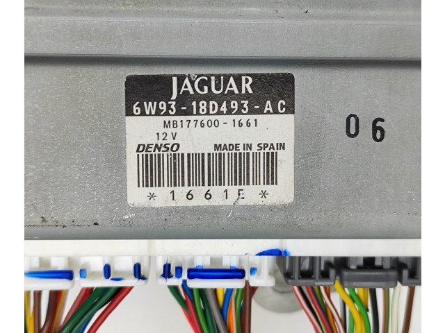 Блок управления климат-контролем 6W9318D493AC Jaguar XJ X350