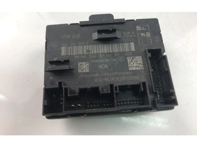 Блок управления 5Q0959593E Volkswagen Golf VII