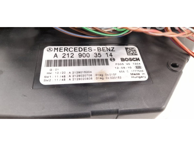 Pojistková skříňka 2129003514, A2129003514 Mercedes-Benz GLK (X204) 2012