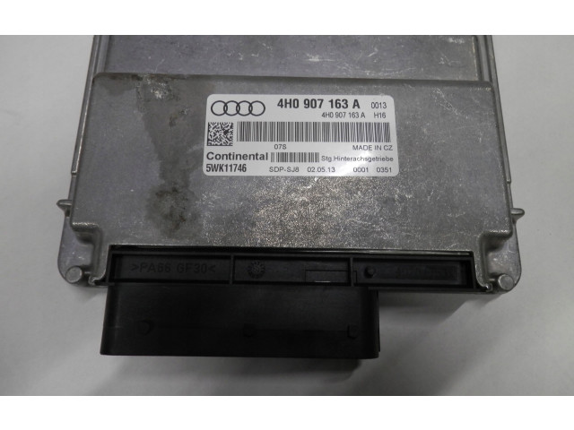 Řídící jednotka 4H0907163A40TFSI, 4H0907163A40TFSI   Audi A8 S8 D4 4H 2013