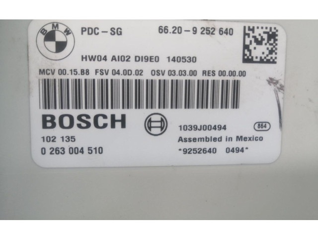 Блок управления двигателя 66209252640 Mini Cooper Countryman R60