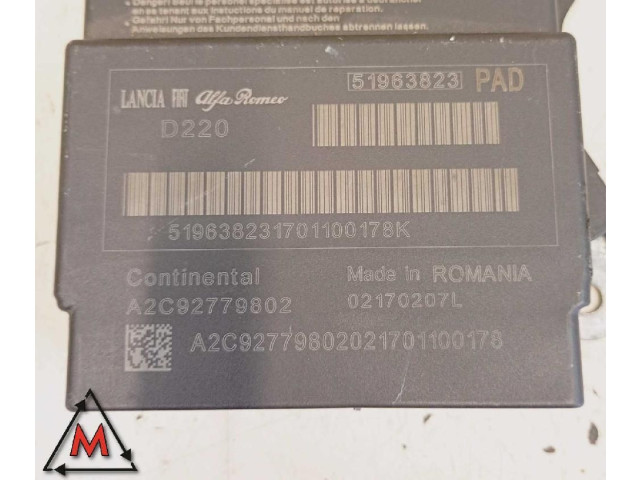 Блок подушек безопасности 51963823   Fiat Punto (199)