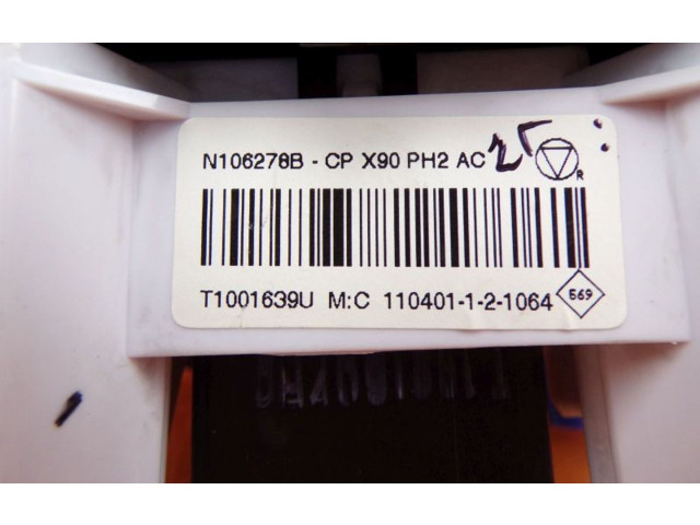 Блок управления климат-контролем N106278B, N106278B   Dacia Duster