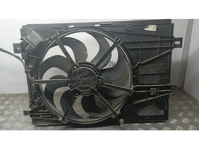 Вентилятор радиатора 9836638080 Citroen Berlingo