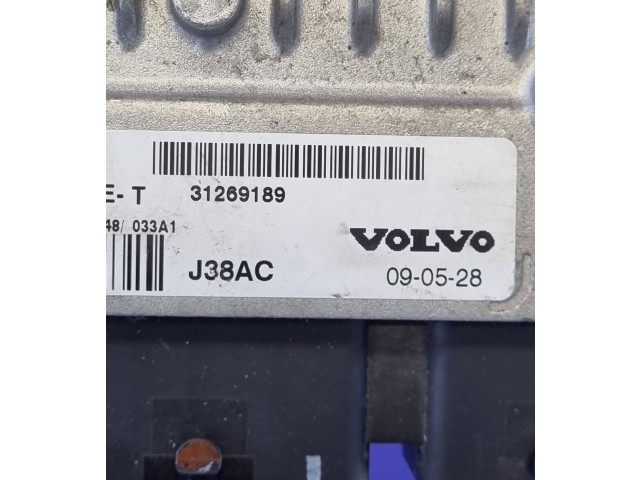 Блок управления двигателя 31269189, J38AC   Volvo V70
