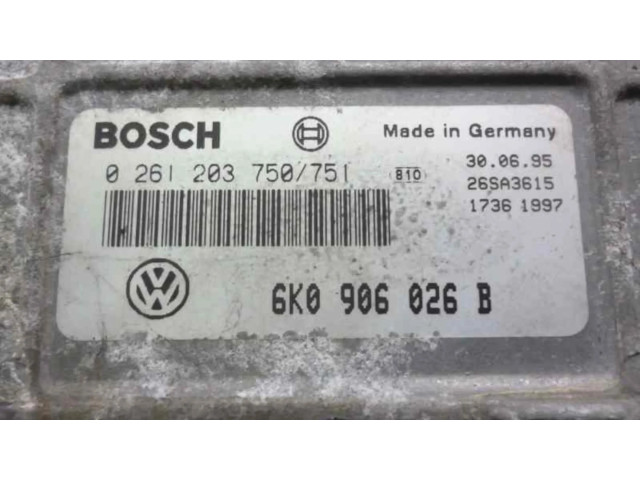 Řídící jednotka 6K0906026B, CENTRALITAMOTORUCE Seat Ibiza II (6k)