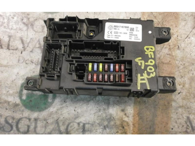 Pojistková skříňka Řídící jednotka BSM 51795430, 00517187860 Fiat Grande Punto 2005