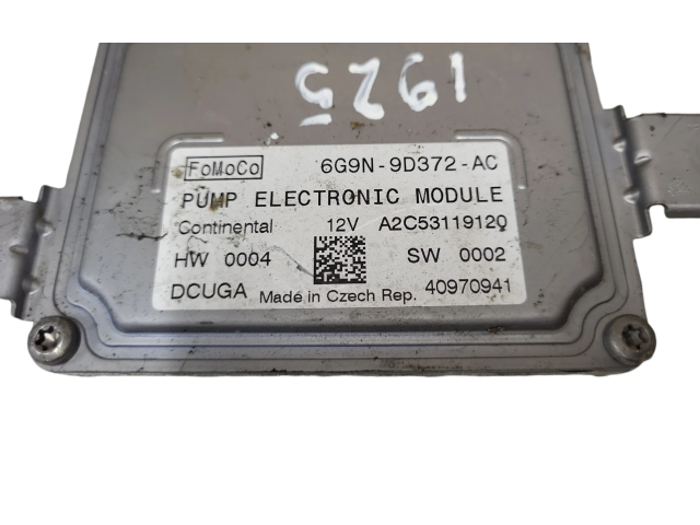 Блок управления топливного насоса 6G9N9D372AC, A2C53119120   Volvo V70