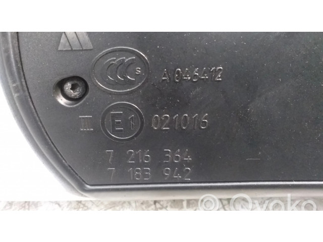 Zpětné zrcátko levé BMW 5 F10 F11 2010 7216364, 7183942