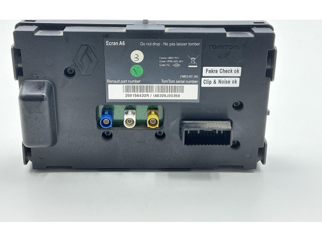 Дисплей    281156412R, 281156412R   Renault Clio III