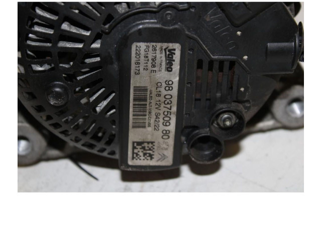 Генератор 9803750980   Peugeot Partner III      