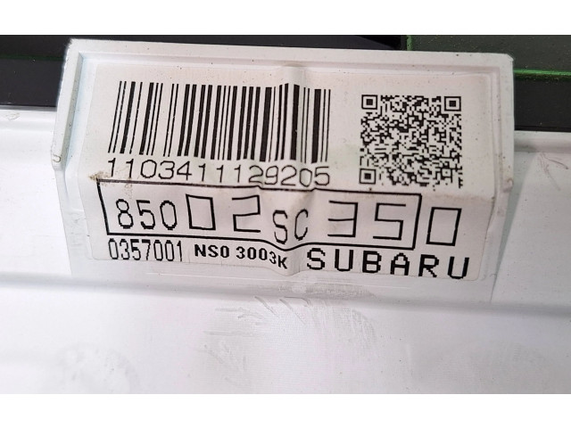 Панель приборов 0357001, 1103411129205 Subaru Forester SH