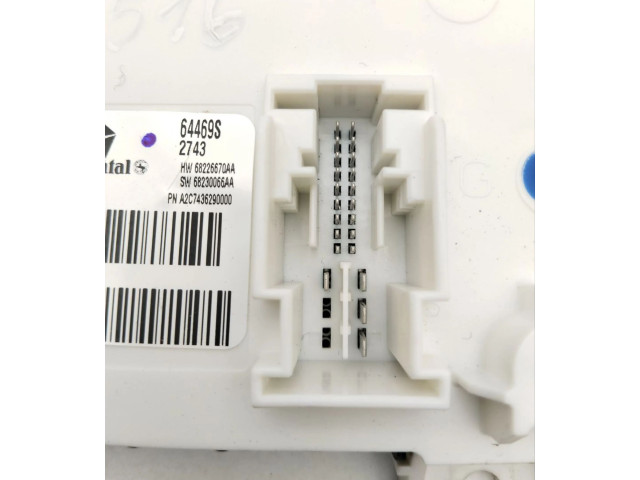 Блок комфорта 68226670AA, T516   Maserati Quattroporte   