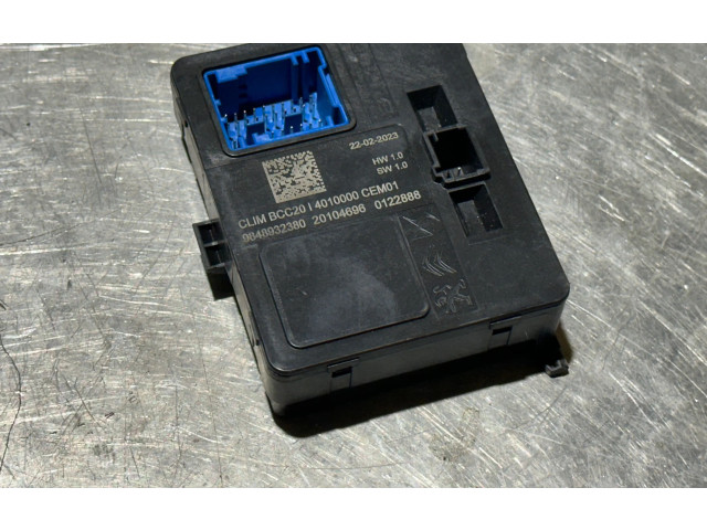 Модуль блока управления кондиционером 9848932380 Citroen C4 III e-C4