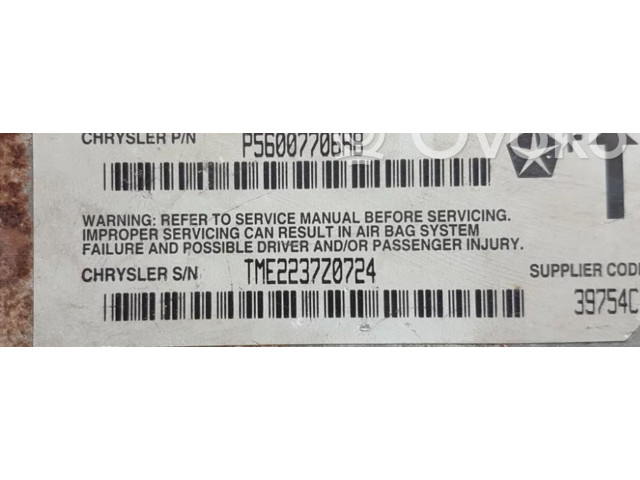 Блок подушек безопасности P56007706AB   Jeep Grand Cherokee