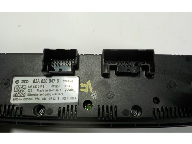 Модуль блока управления кондиционером 83A820047BXHA, 83A820047B Audi A1