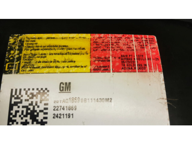 Подушка безопасности в сиденье 22741869 Chevrolet Camaro