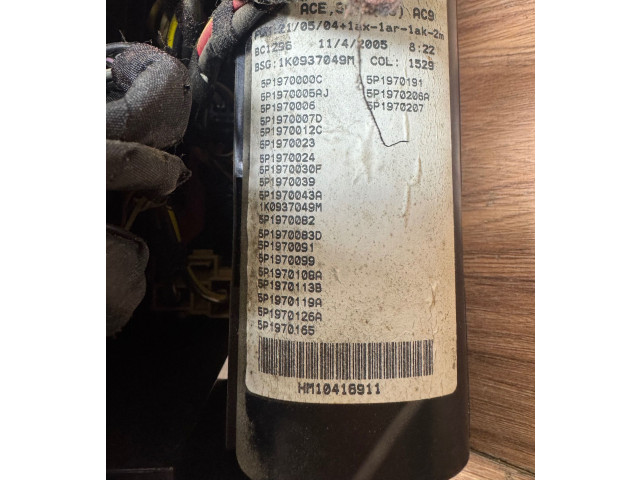 Pojistková skříňka 5P1970000C, 5P1970006 Seat Altea XL 2005