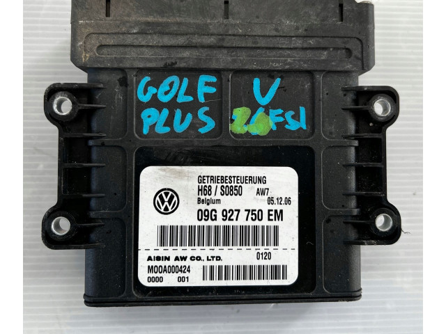 Блок управления коробкой передач 09G927750EM Volkswagen Golf Plus