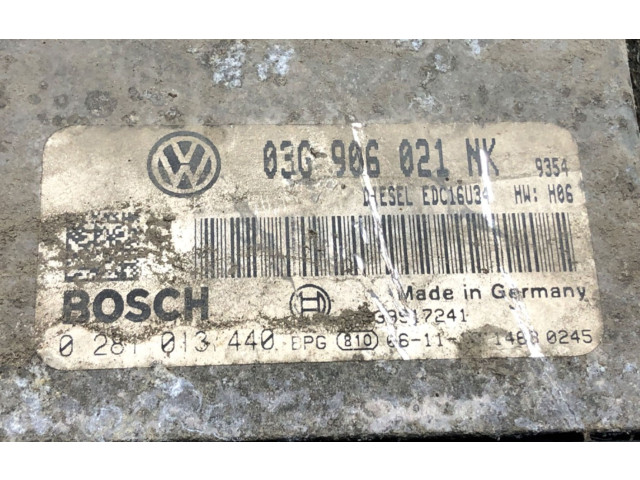 Блок управления двигателем Блок управления 03G906021NK   Volkswagen PASSAT B6