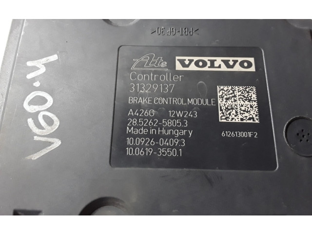 Блок АБС 31329137 Volvo V60 2013 - 2018 года
