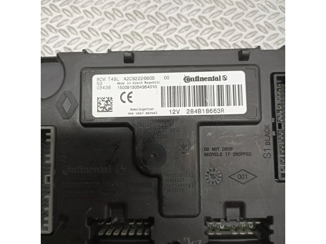 Блок комфорта 284B18663R, A2C92226605   Renault Clio IV   