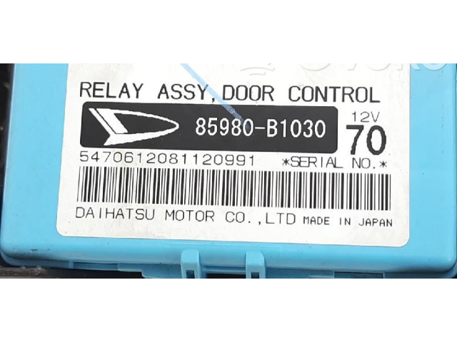 Блок предохранителей NB2161064013002, 85980-B1030 Daihatsu Materia