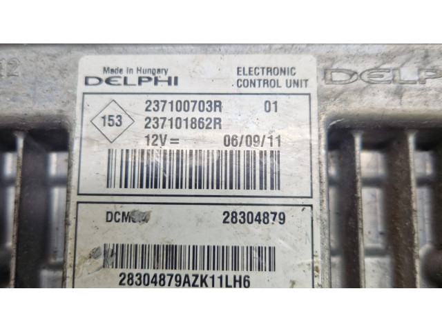 Блок управления двигателем Блок управления 237100703R, 237101862R   Dacia Sandero