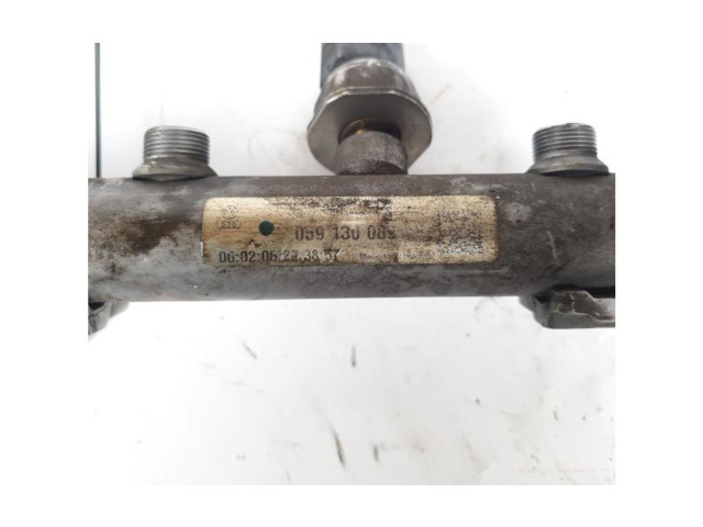 Топливная рампа 059130089AB   Audi A6 S6 C6 4F   для двигателя BMK