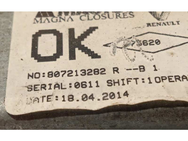 Рулевая рейка Передний механический механизм для подъема окна 807213282R Dacia Sandero - года