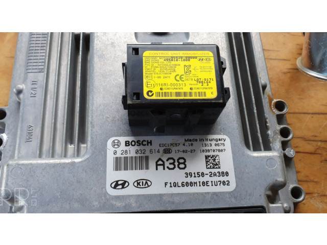 Блок управления двигателя 0281032614, 391502A380   KIA Sportage